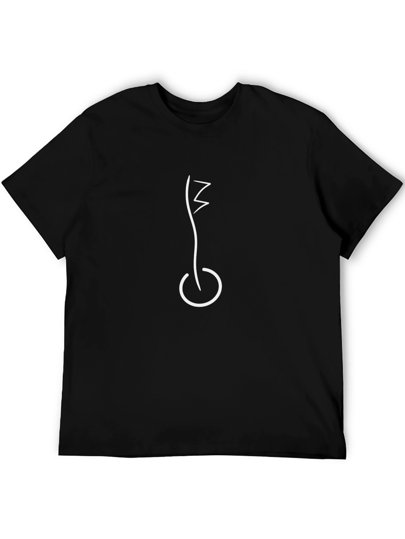 Minimalist Golf Tee Graphic T-Shirt