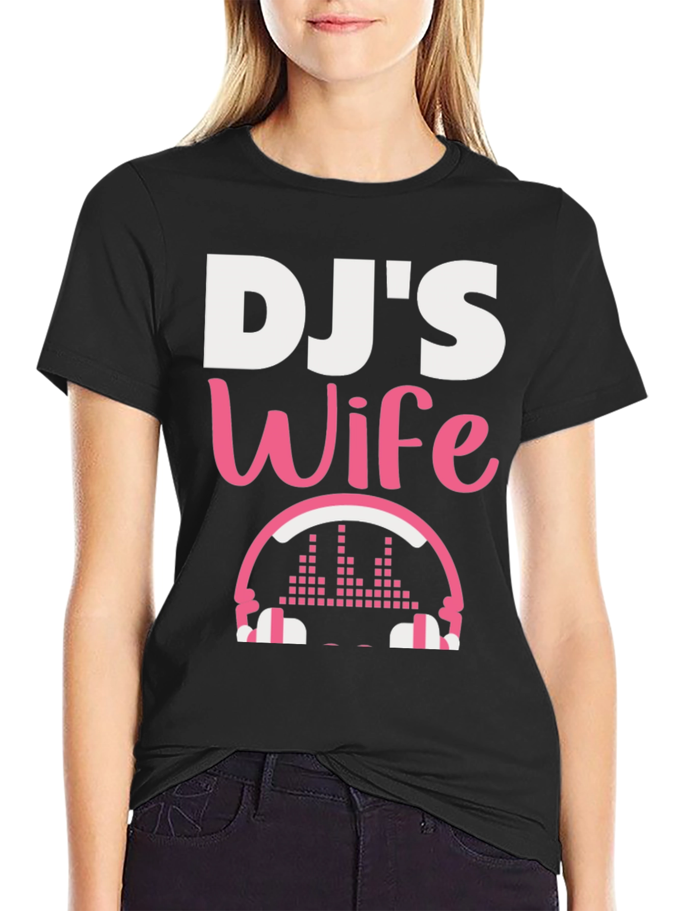 DJs Wife T-Shirt - Music Lover Apparel