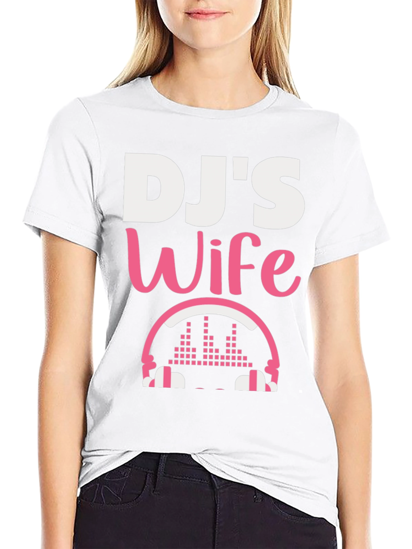 DJs Wife T-Shirt - Music Lover Apparel