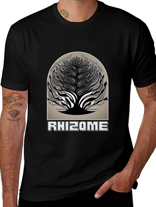 Rhizome Graphic Tee - Unique Design