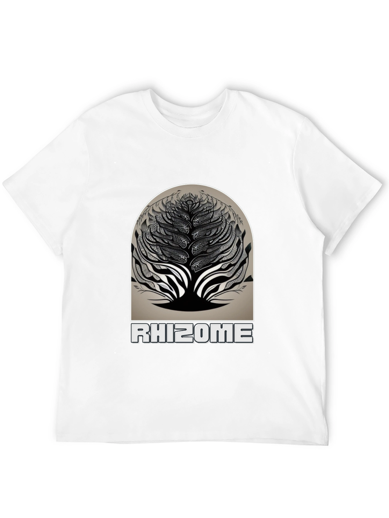 Rhizome Graphic Tee - Unique Design