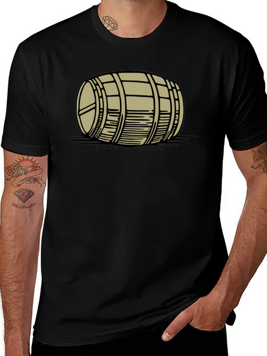 Barrel Graphic Tee - Stylish Casual Wear