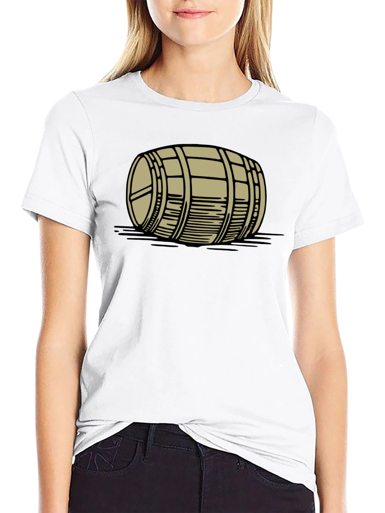 Barrel Graphic Tee - Stylish Casual Wear