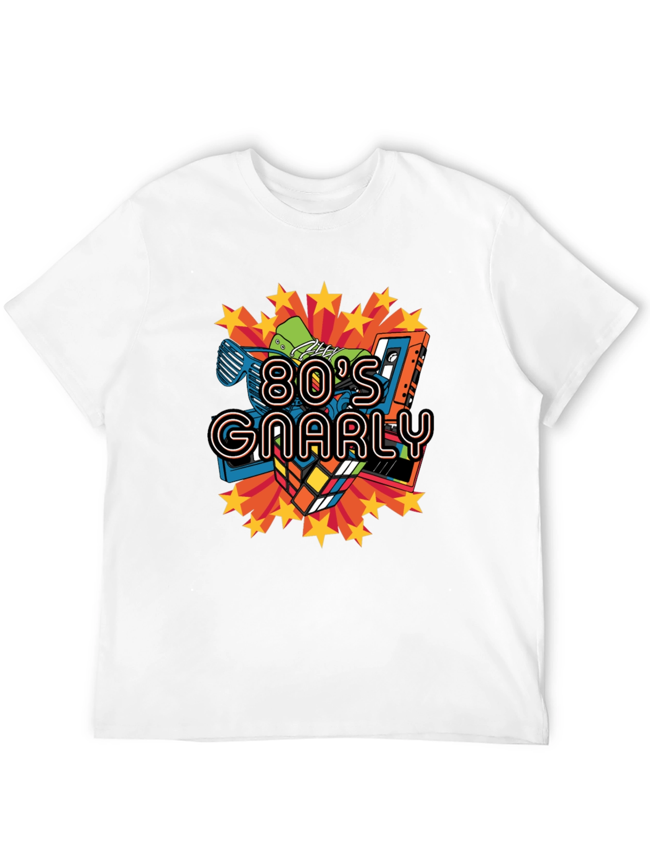 80s Gnarly Graphic T-Shirt