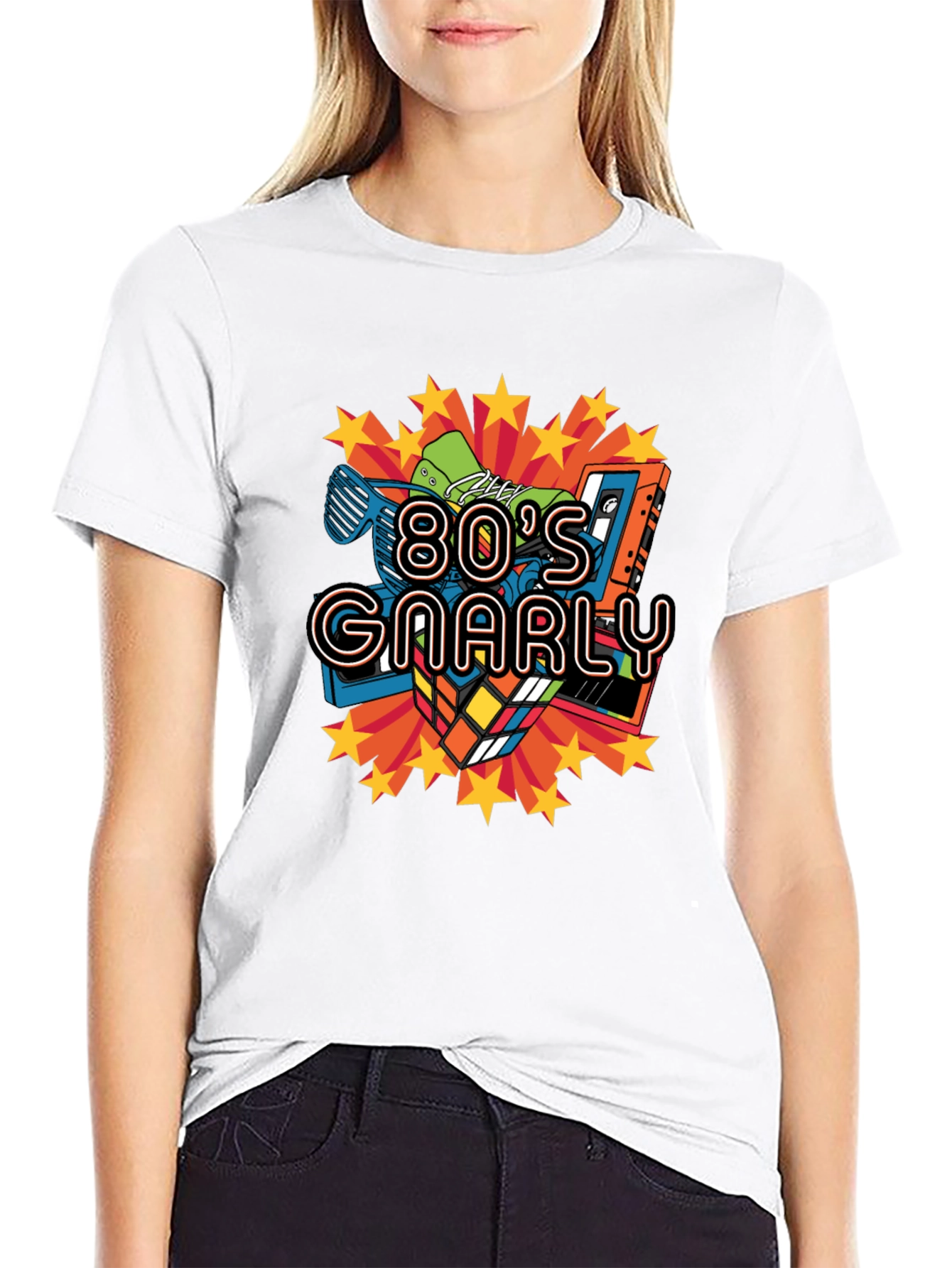 80s Gnarly Graphic T-Shirt