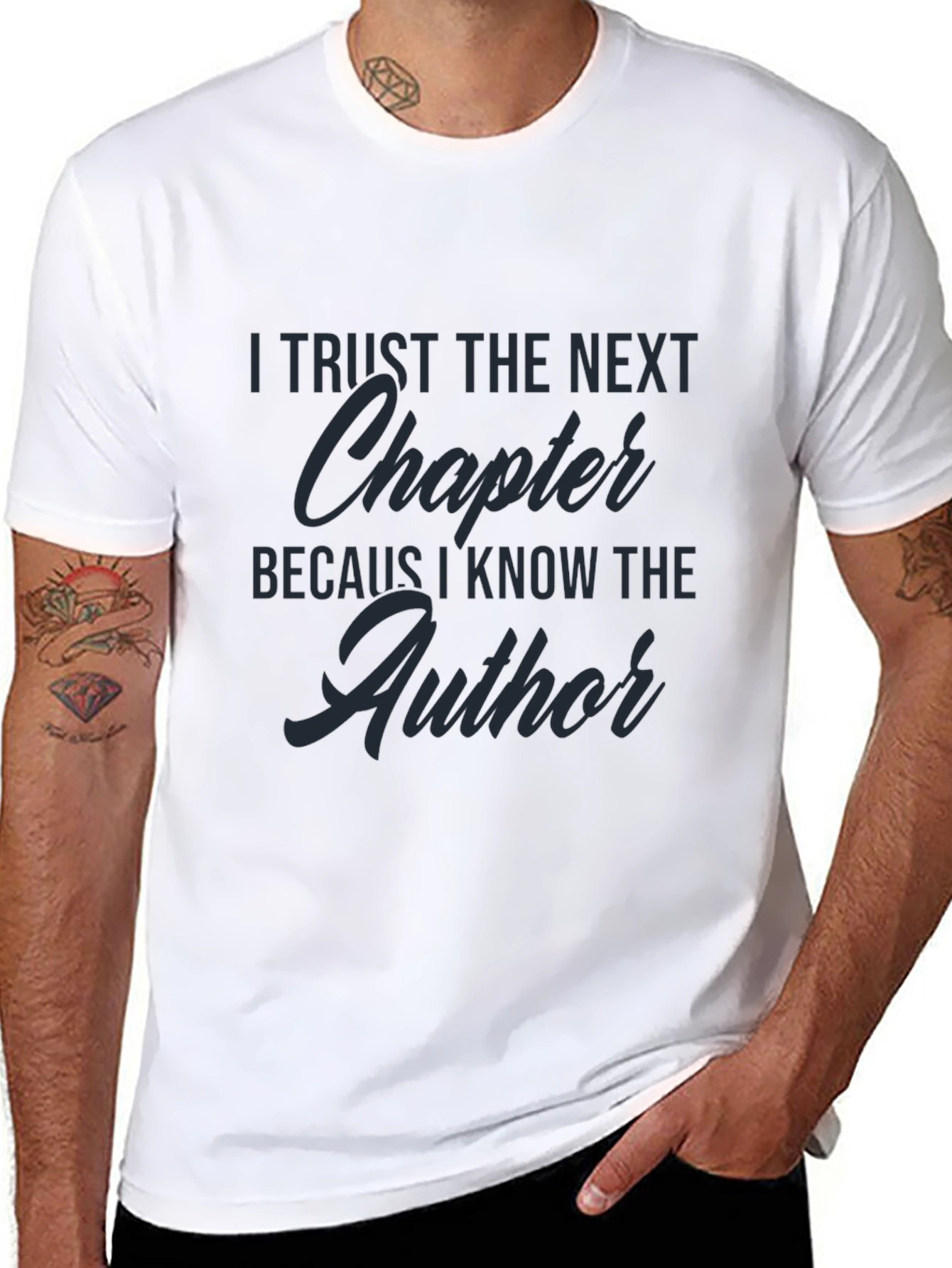 Faith-Inspired T-Shirt - Trust the Next Chapter