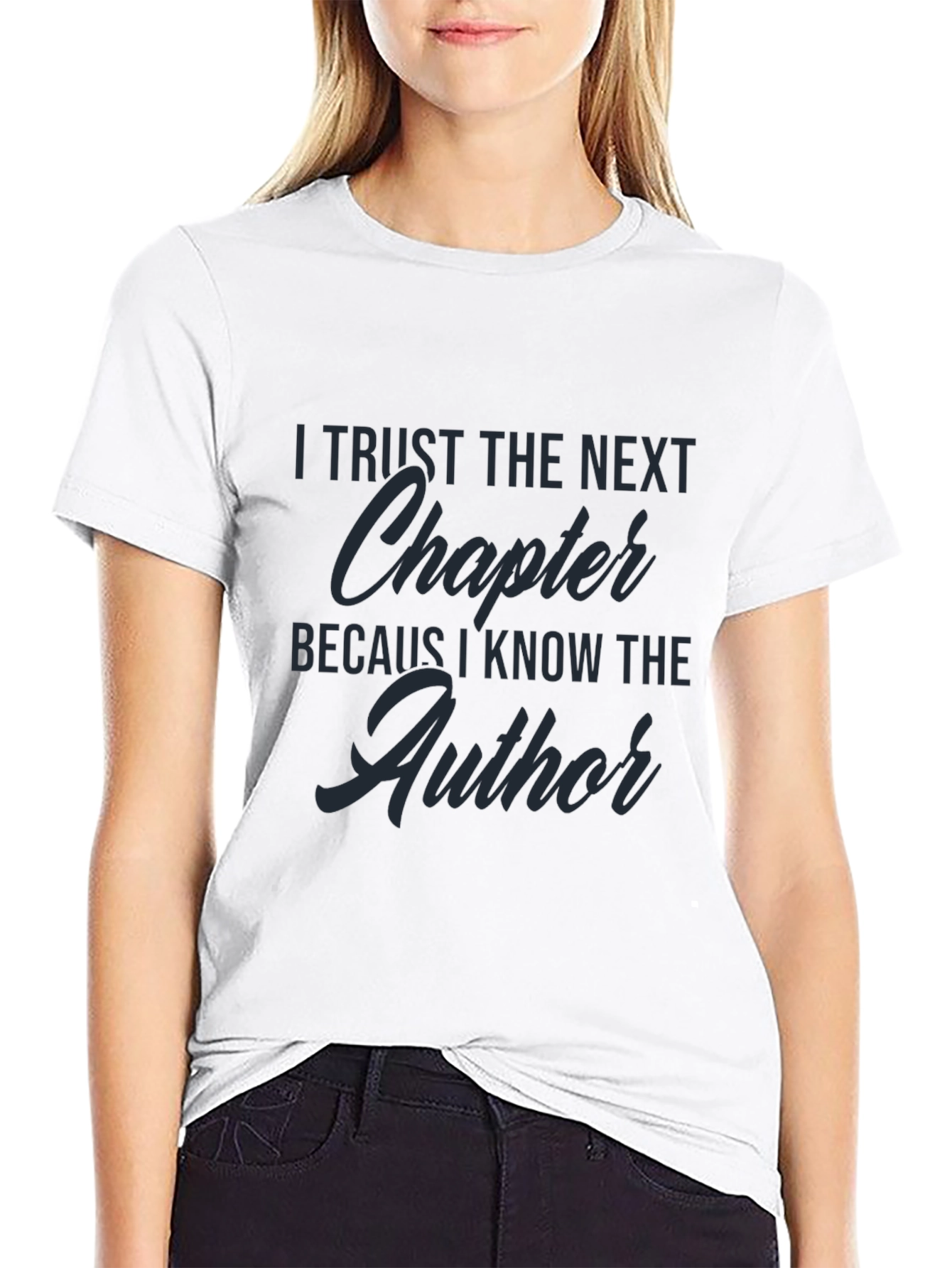 Faith-Inspired T-Shirt - Trust the Next Chapter
