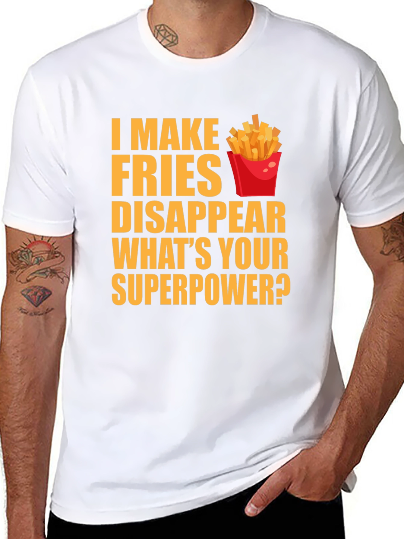 Fries Superpower T-Shirt