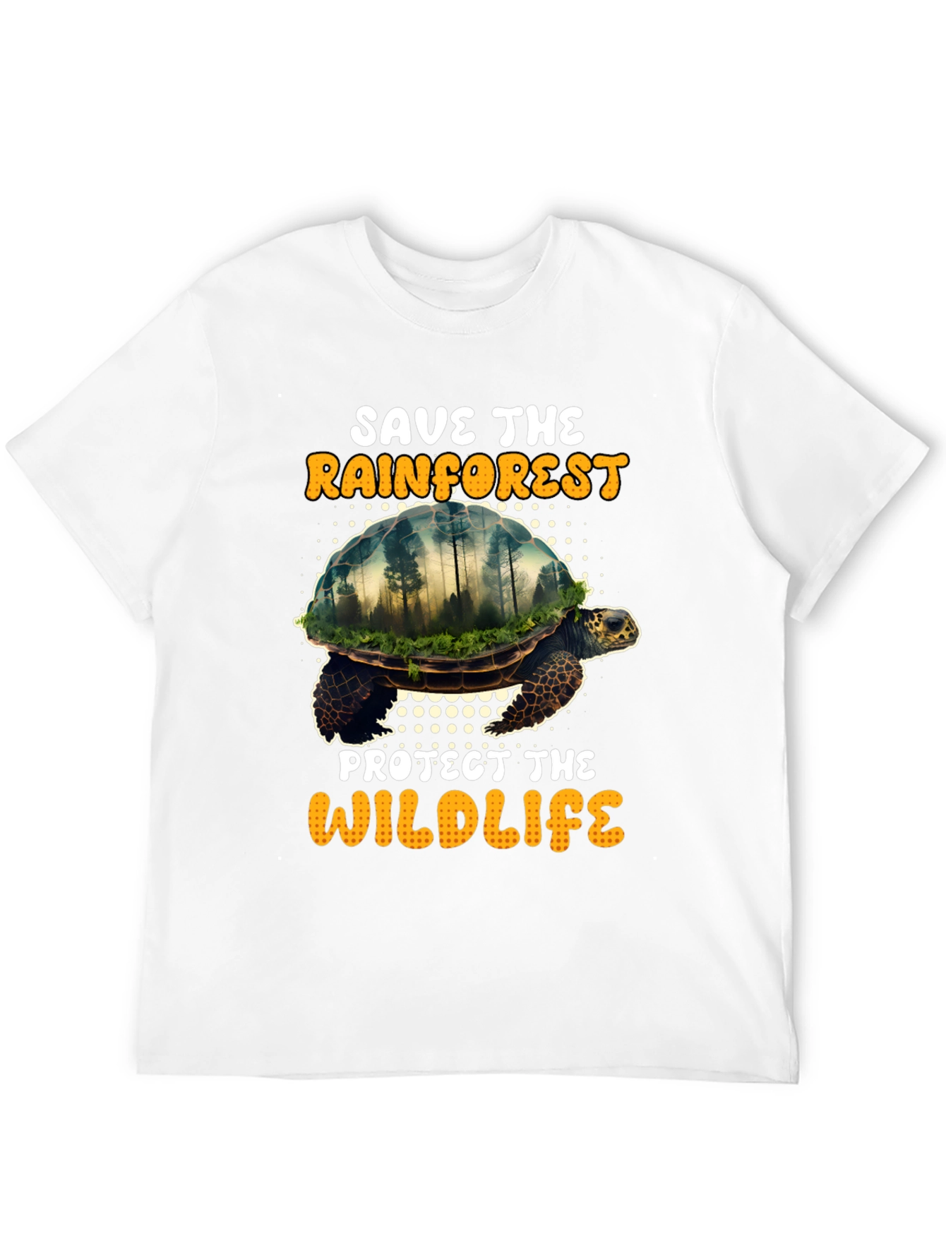 Save the Rainforest Graphic T-Shirt