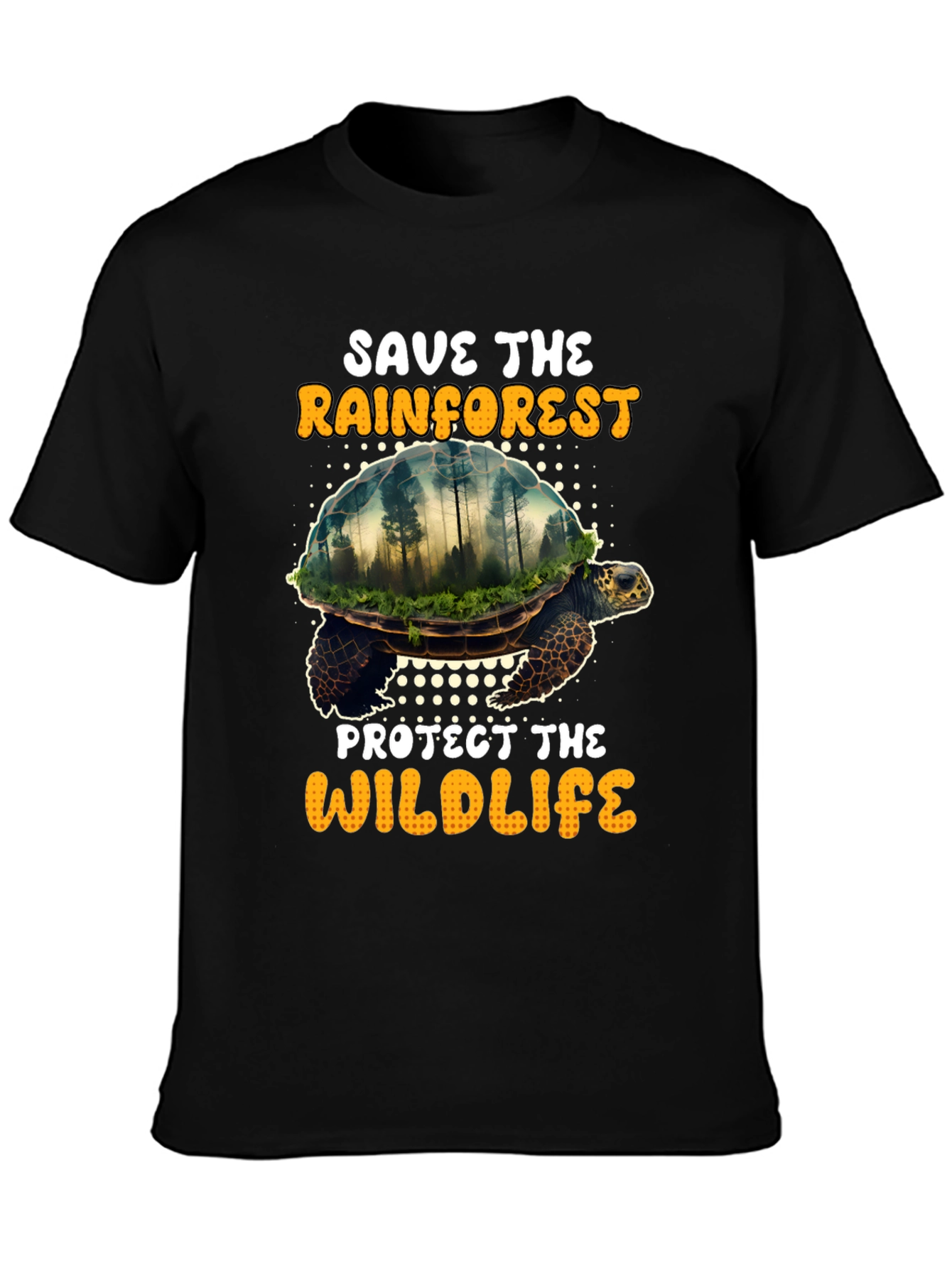 Save the Rainforest Graphic T-Shirt