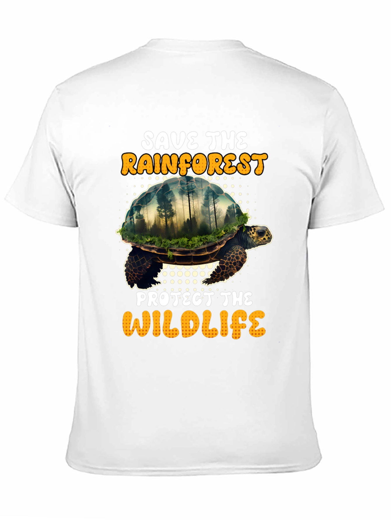 Save the Rainforest Graphic T-Shirt