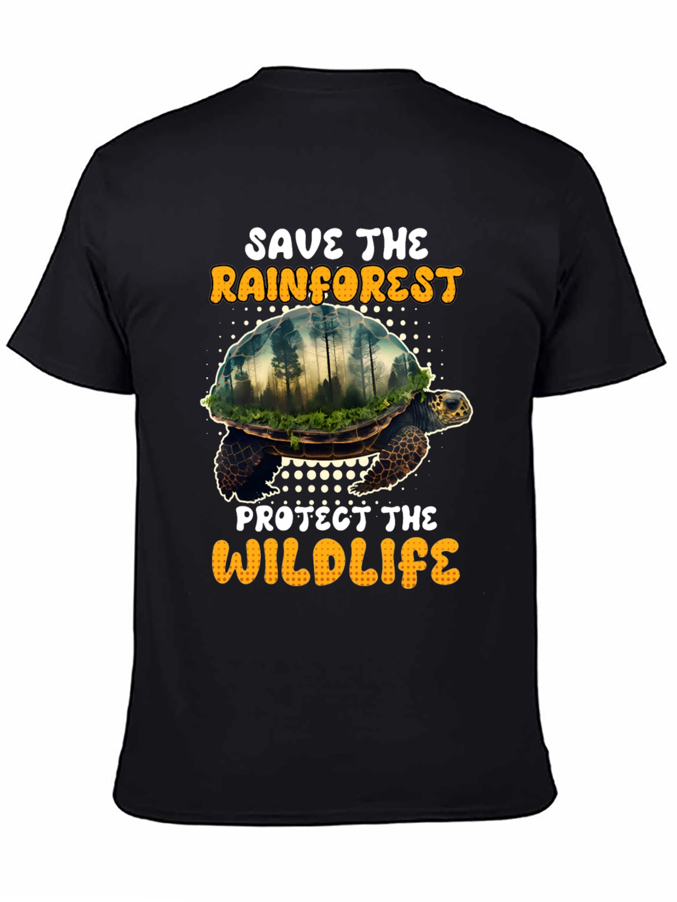 Save the Rainforest Graphic T-Shirt