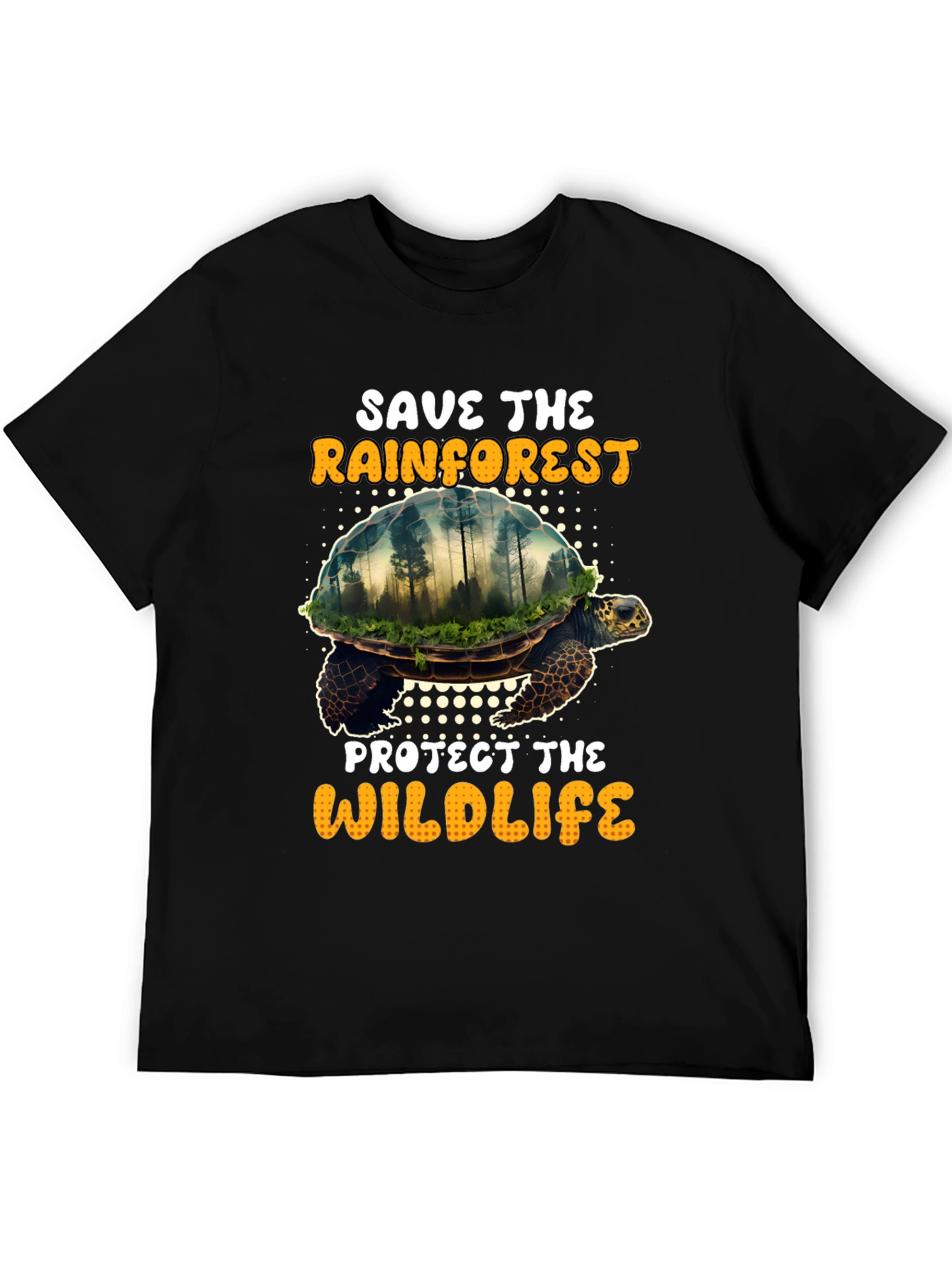 Save the Rainforest Graphic T-Shirt