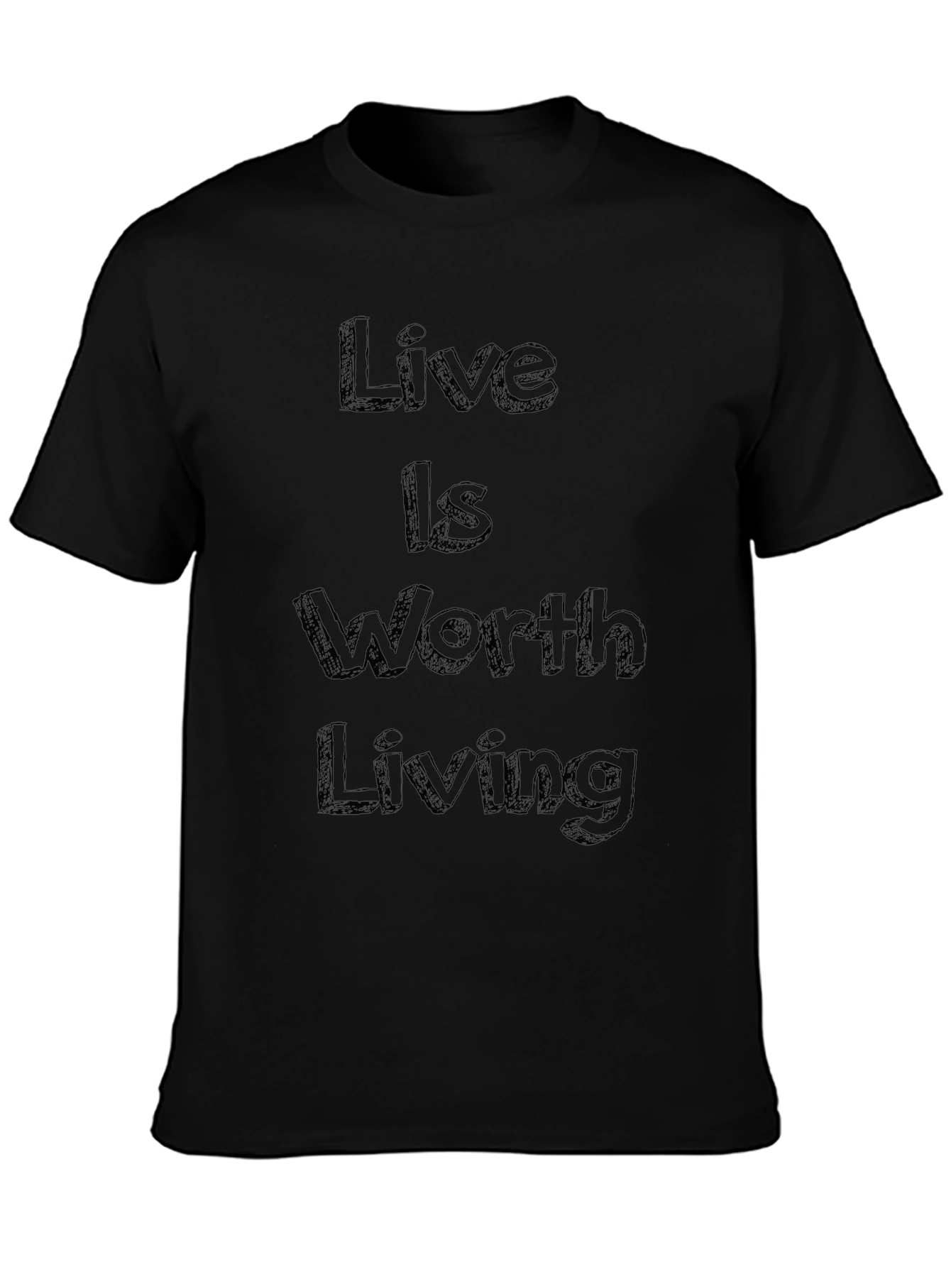 Live Is Worth Living Graphic Tee
