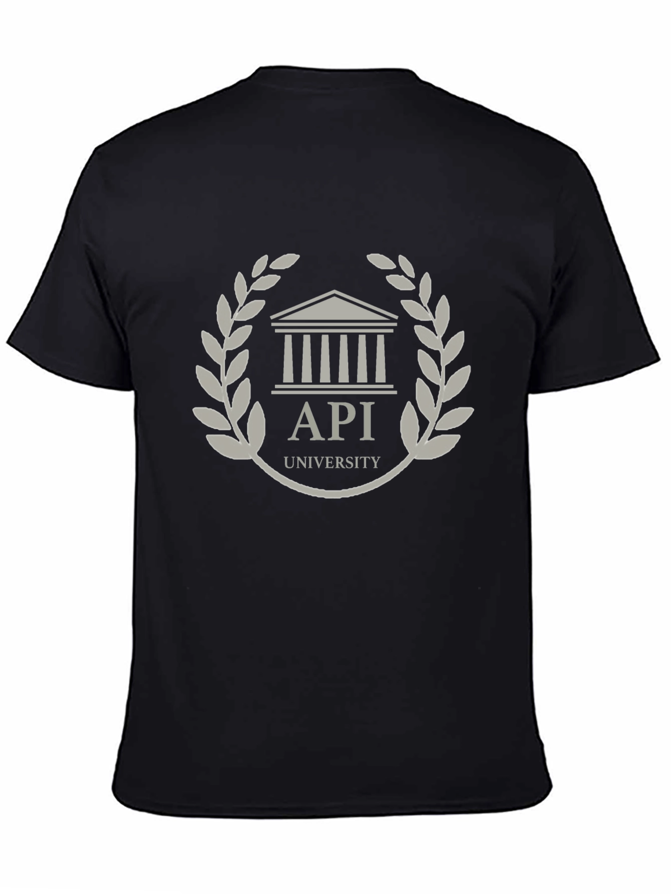 API University Black T-Shirt - Classic Collegiate Style
