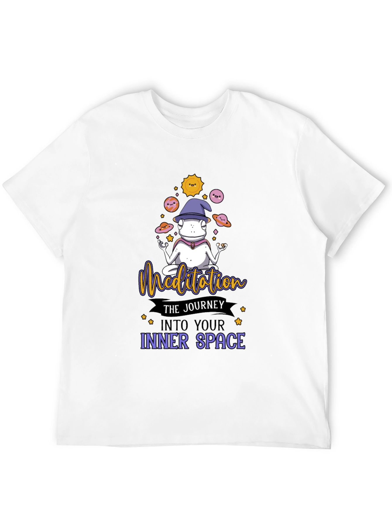 Meditating Frog Graphic Tee