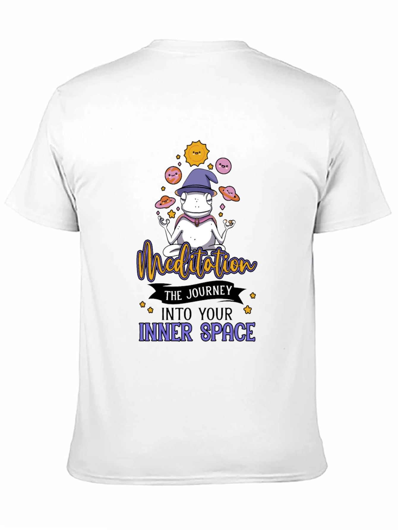 Meditating Frog Graphic Tee