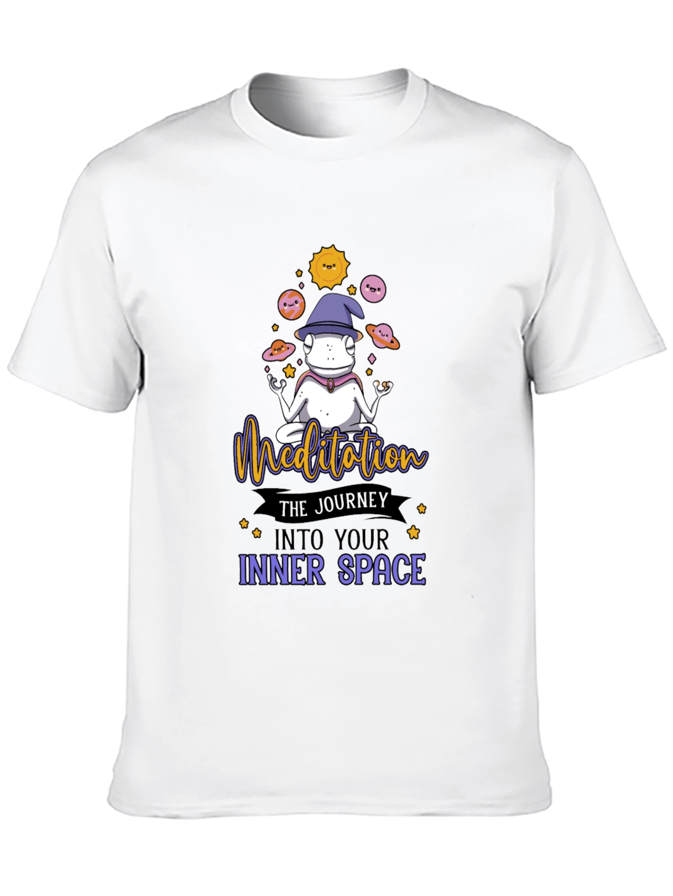 Meditating Frog Graphic Tee