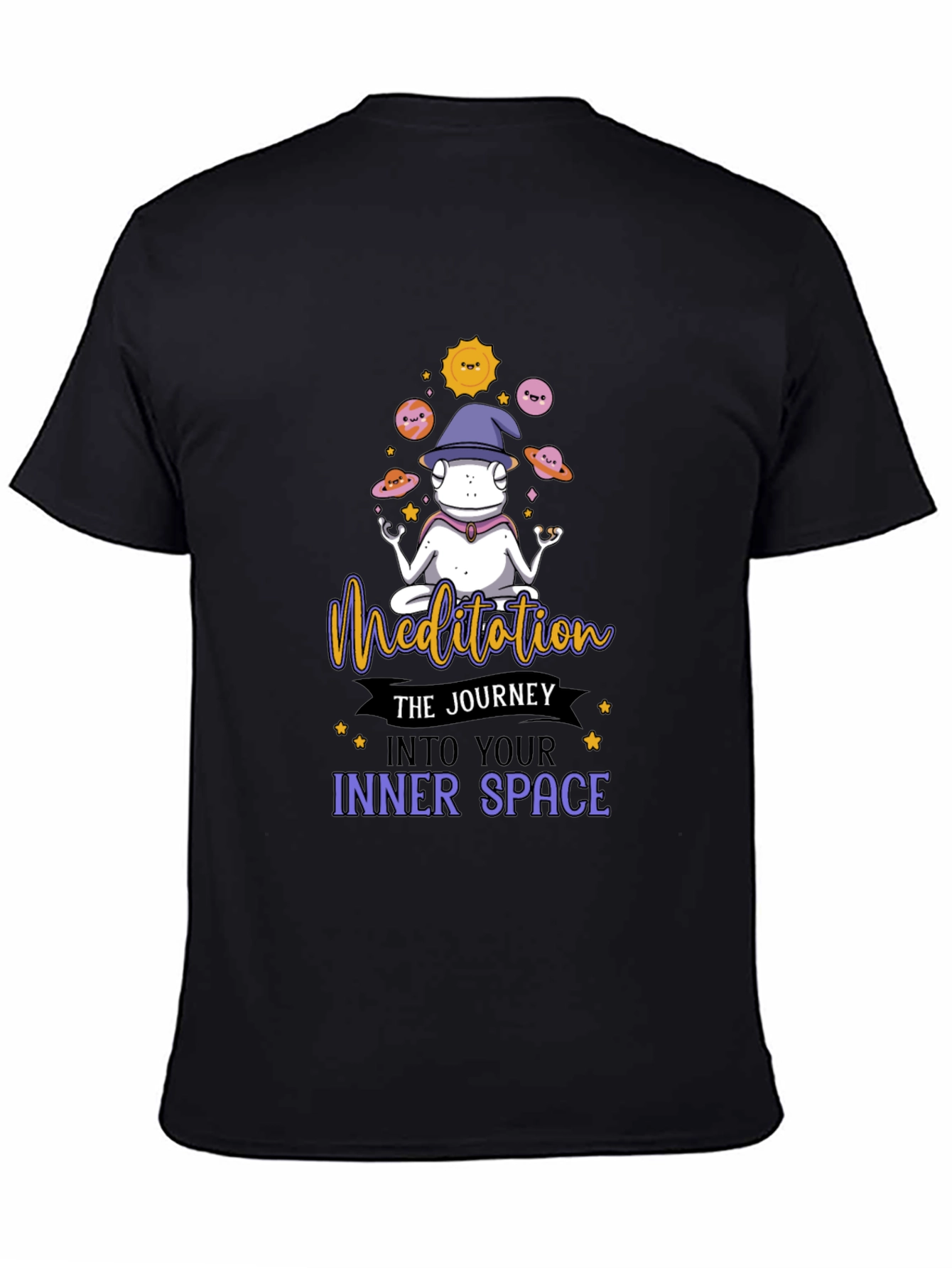 Meditating Frog Graphic Tee