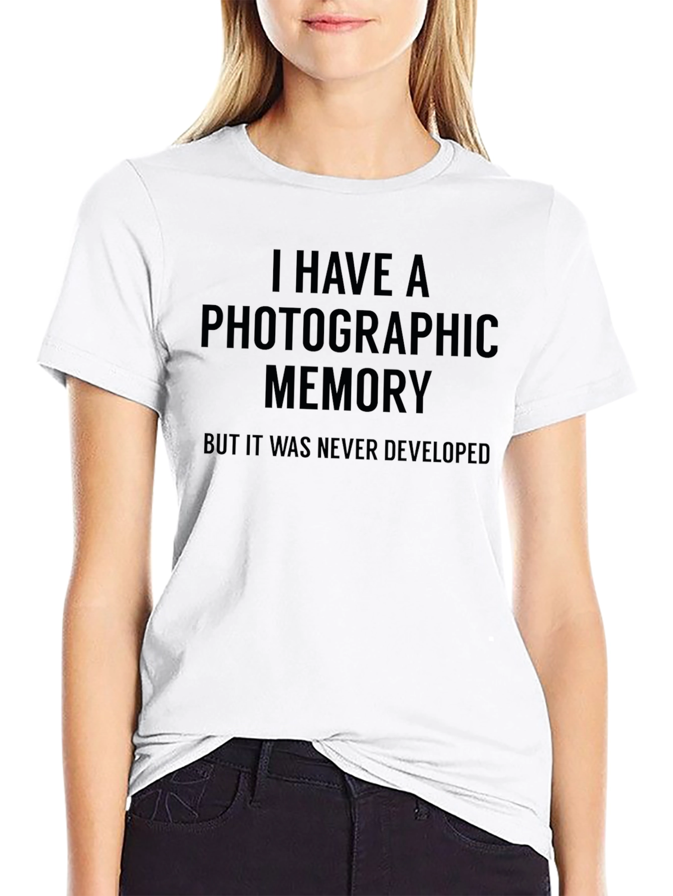 Photographic Memory T-Shirt - Funny Slogan Tee