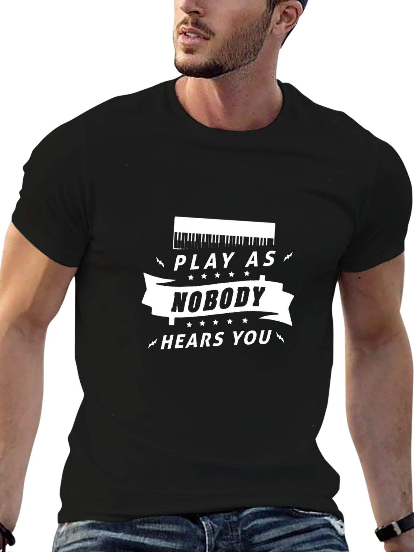 Play as Nobody Hears You Graphic Tee
