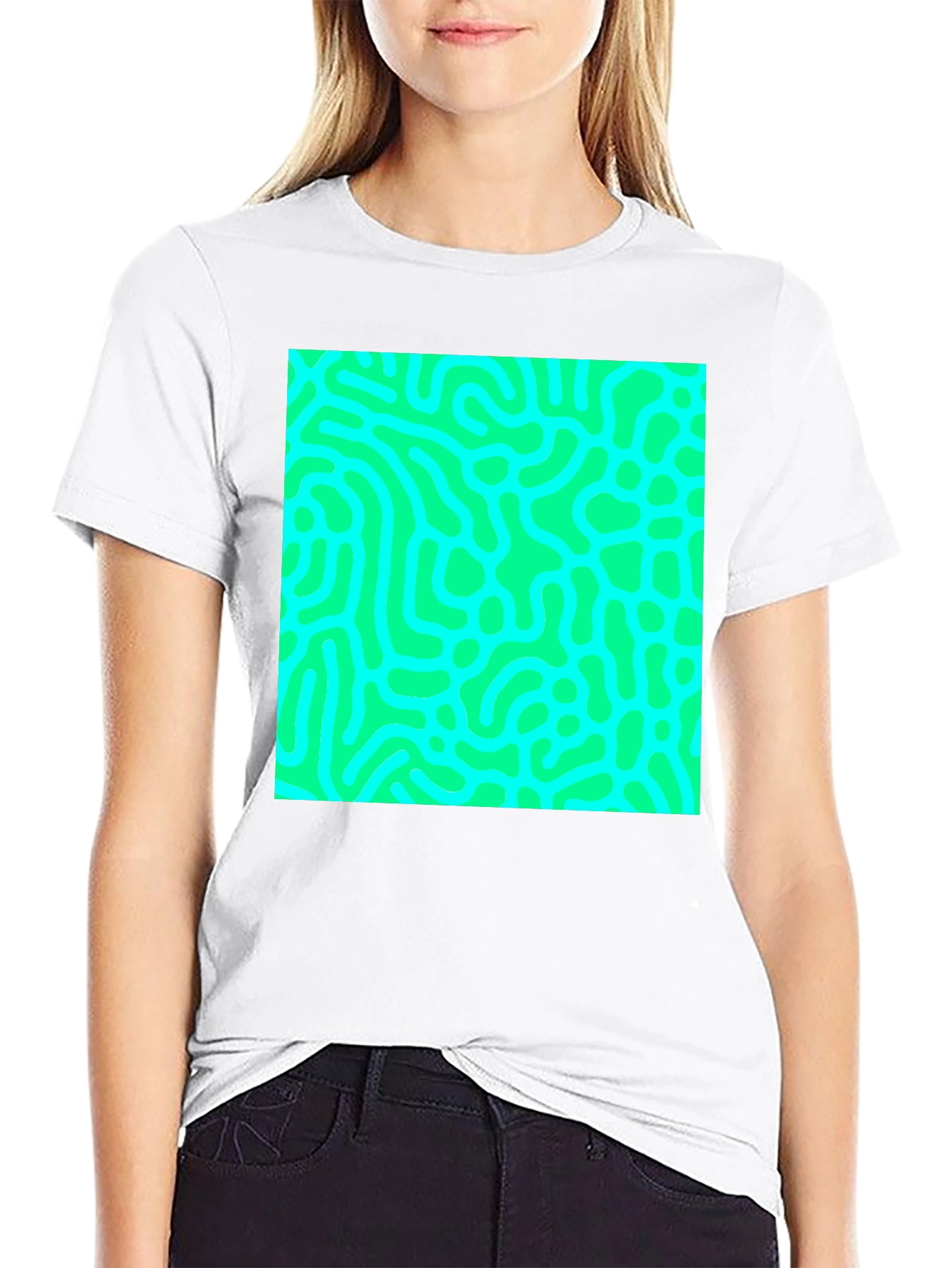 Abstract Pattern Tee - Stylish & Unique Design