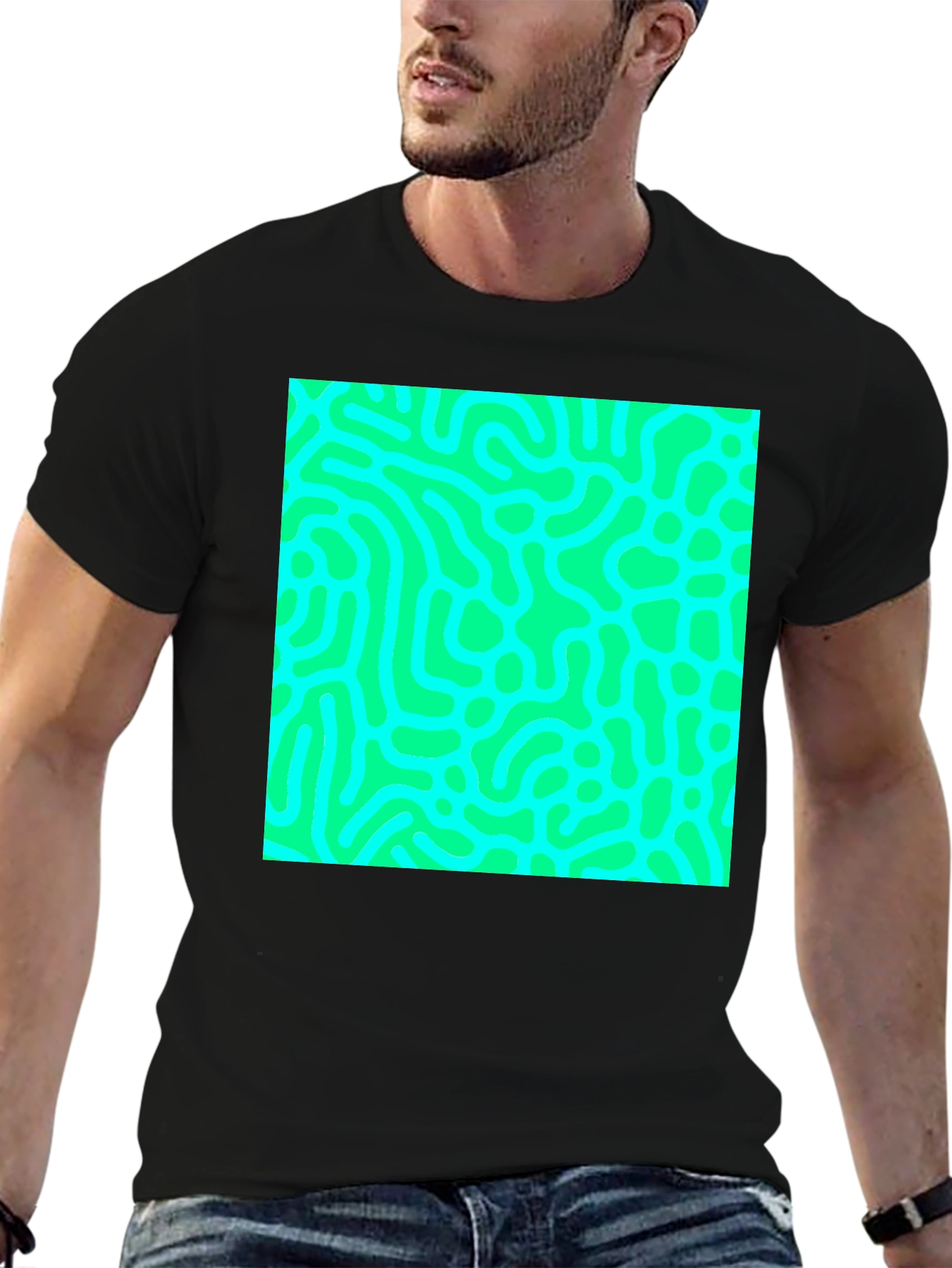 Abstract Pattern Tee - Stylish & Unique Design