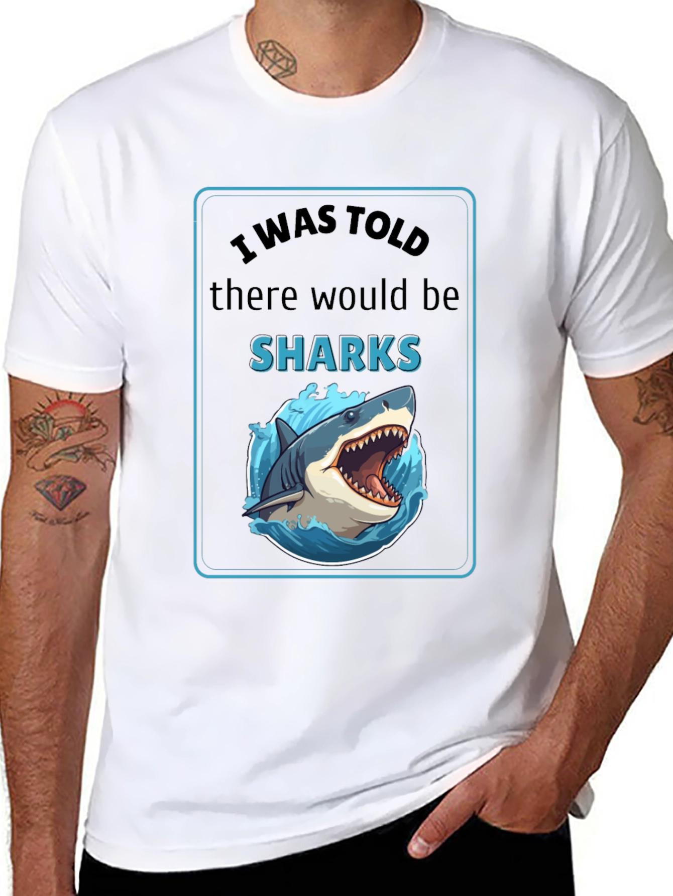 I Was Told There Would Be Sharks Graphic T-Shirt