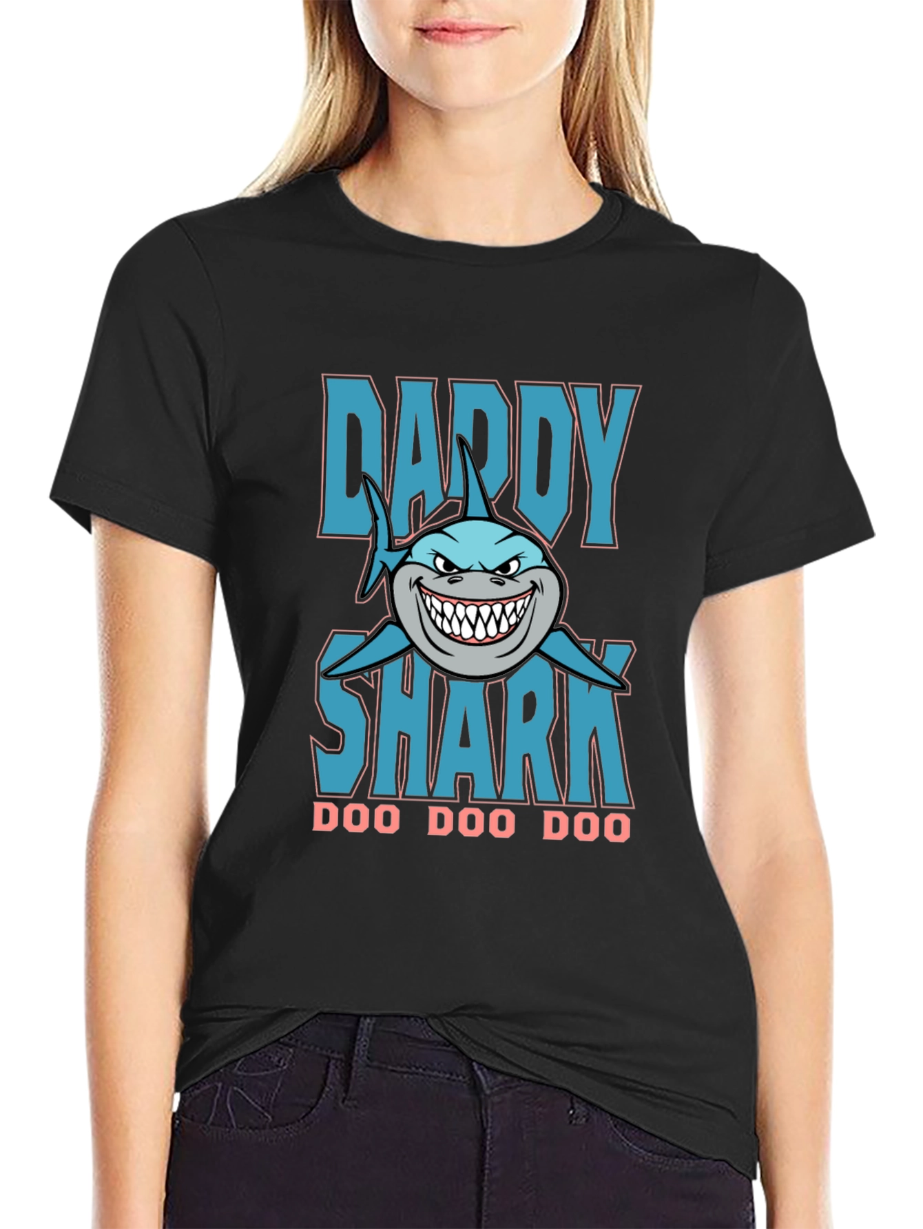 Daddy Shark Graphic T-Shirt - Doo Doo Doo