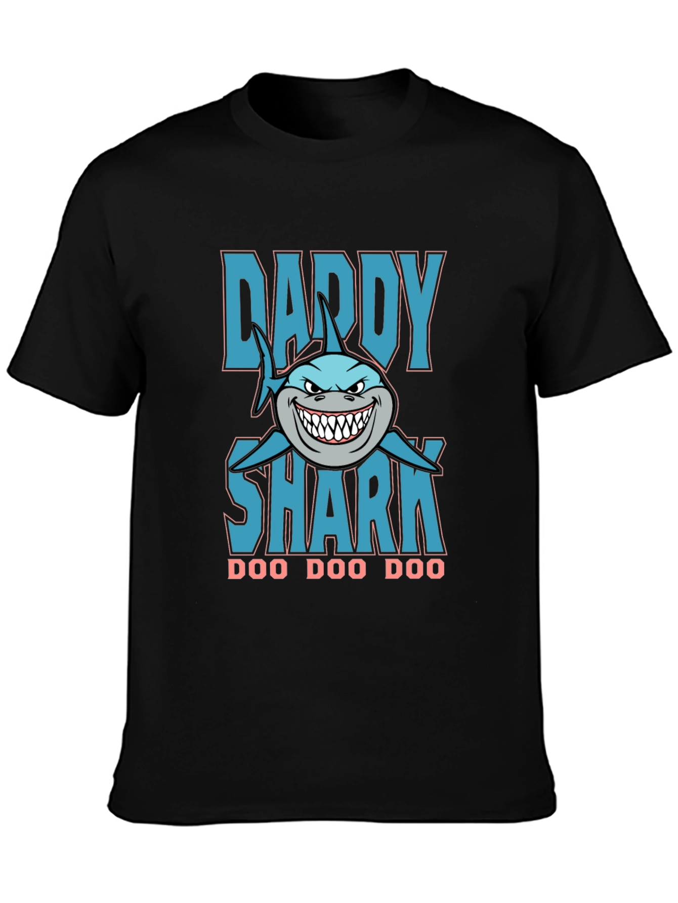Daddy Shark Graphic T-Shirt - Doo Doo Doo
