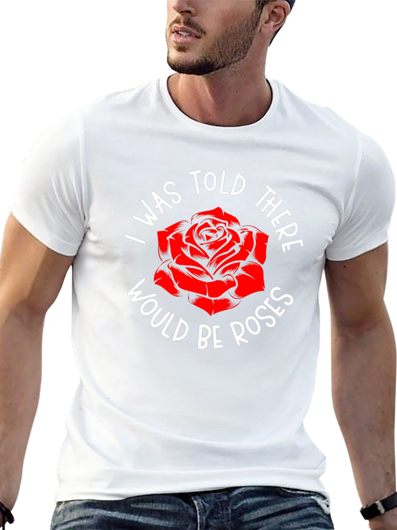 Roses Graphic T-Shirt Humor Tee