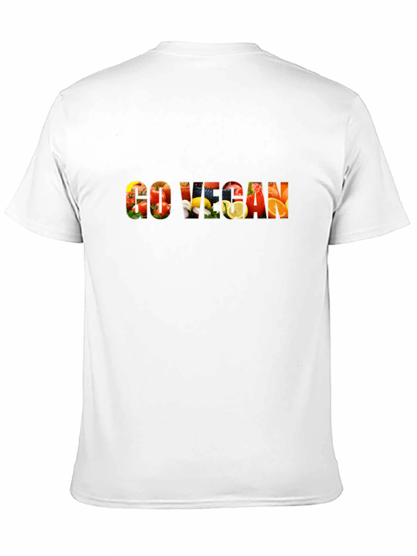 Go Vegan Fruit & Veggie Graphic Tee