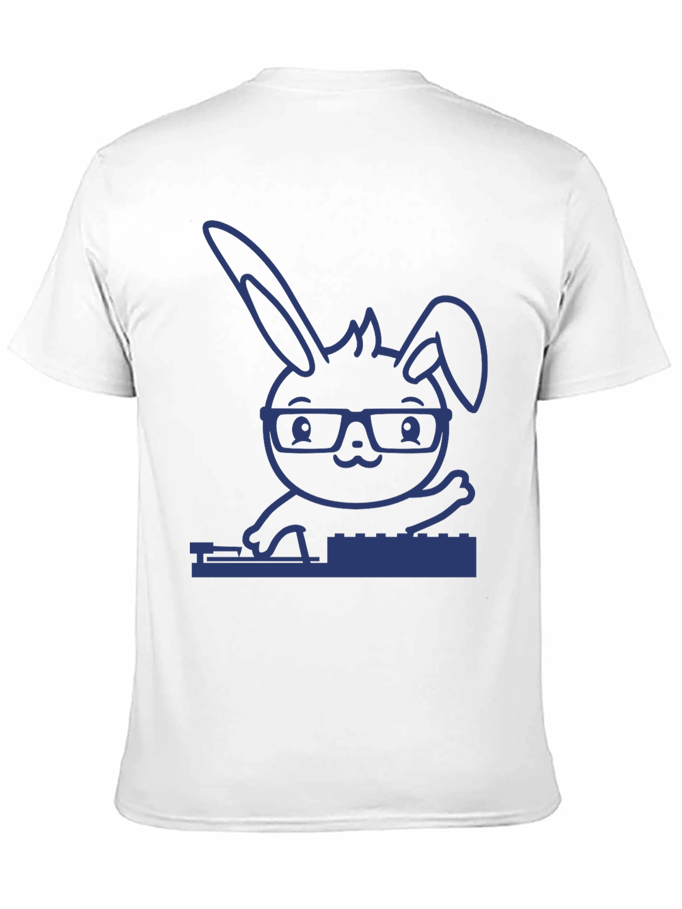 DJ Bunny T-Shirt - Cute Rabbit Graphic Tee