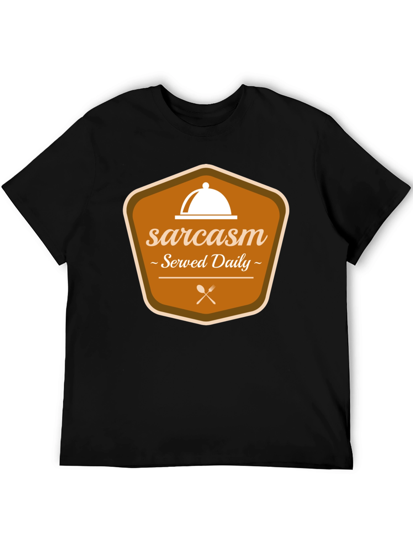 Sarcasm Served Daily Graphic Tee