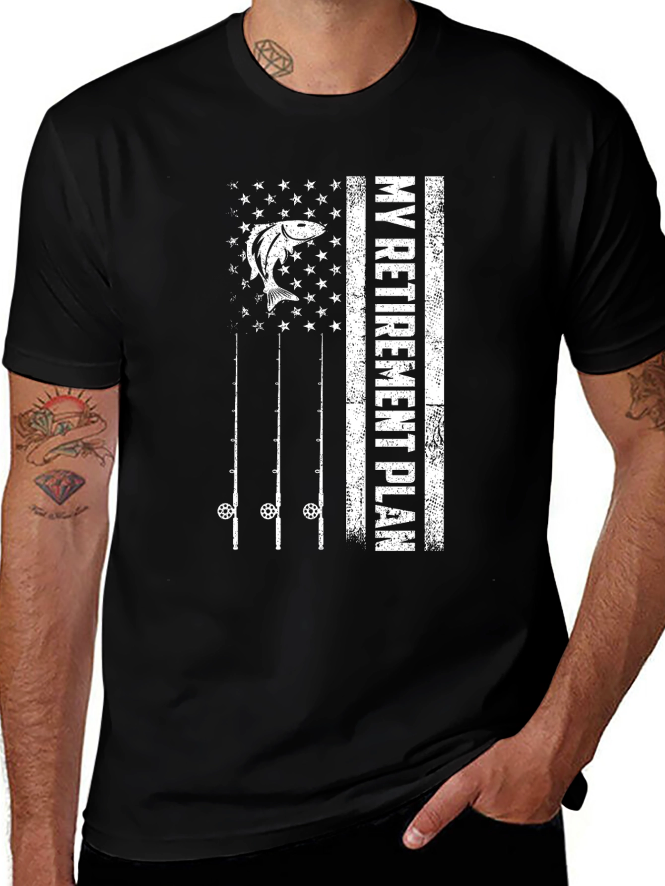 Fishing Retirement Plan Graphic Tee