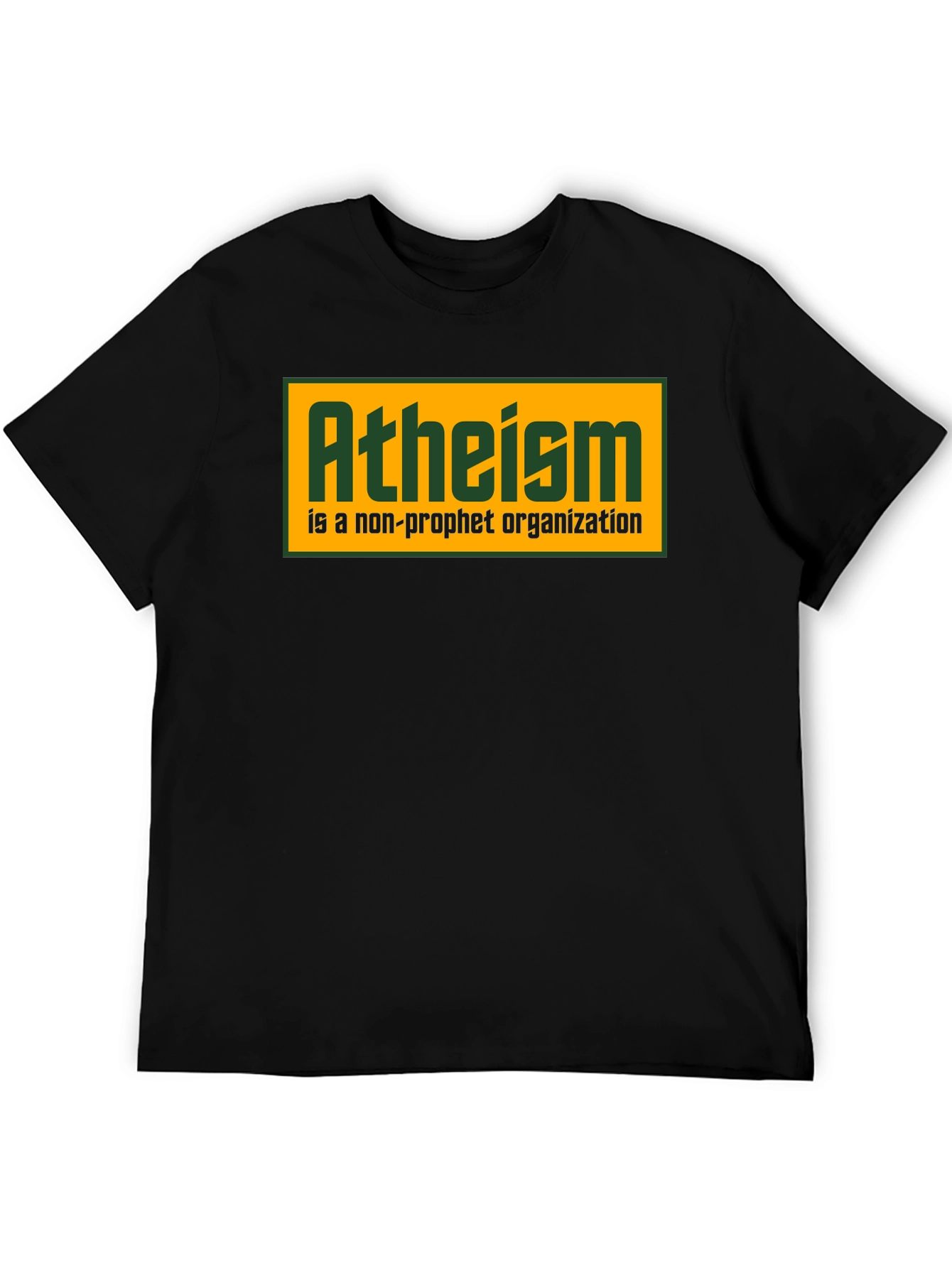Atheism Non-Profit Graphic Tee - Mens