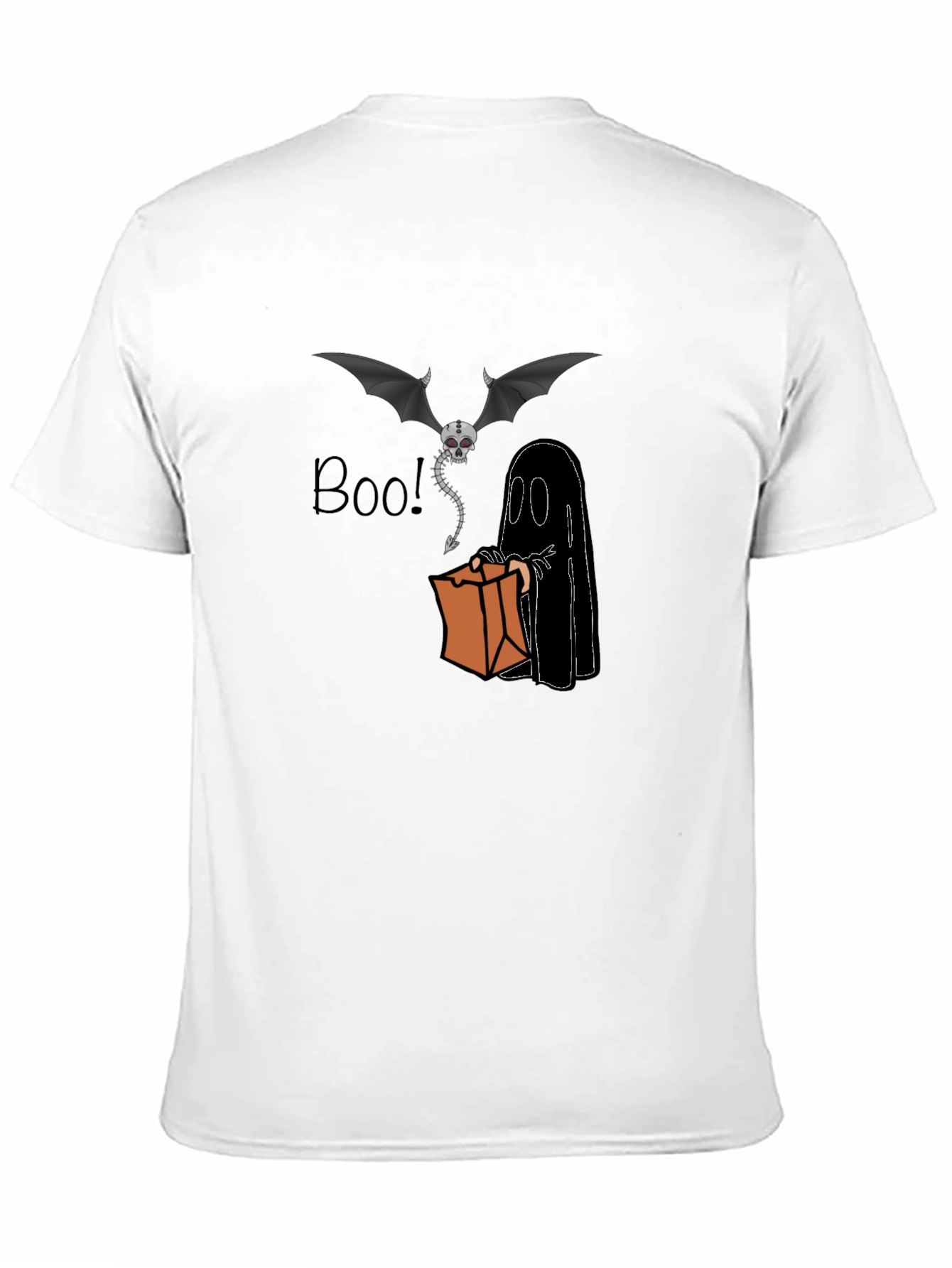 Boo Halloween Graphic Tee - Spooky Fun