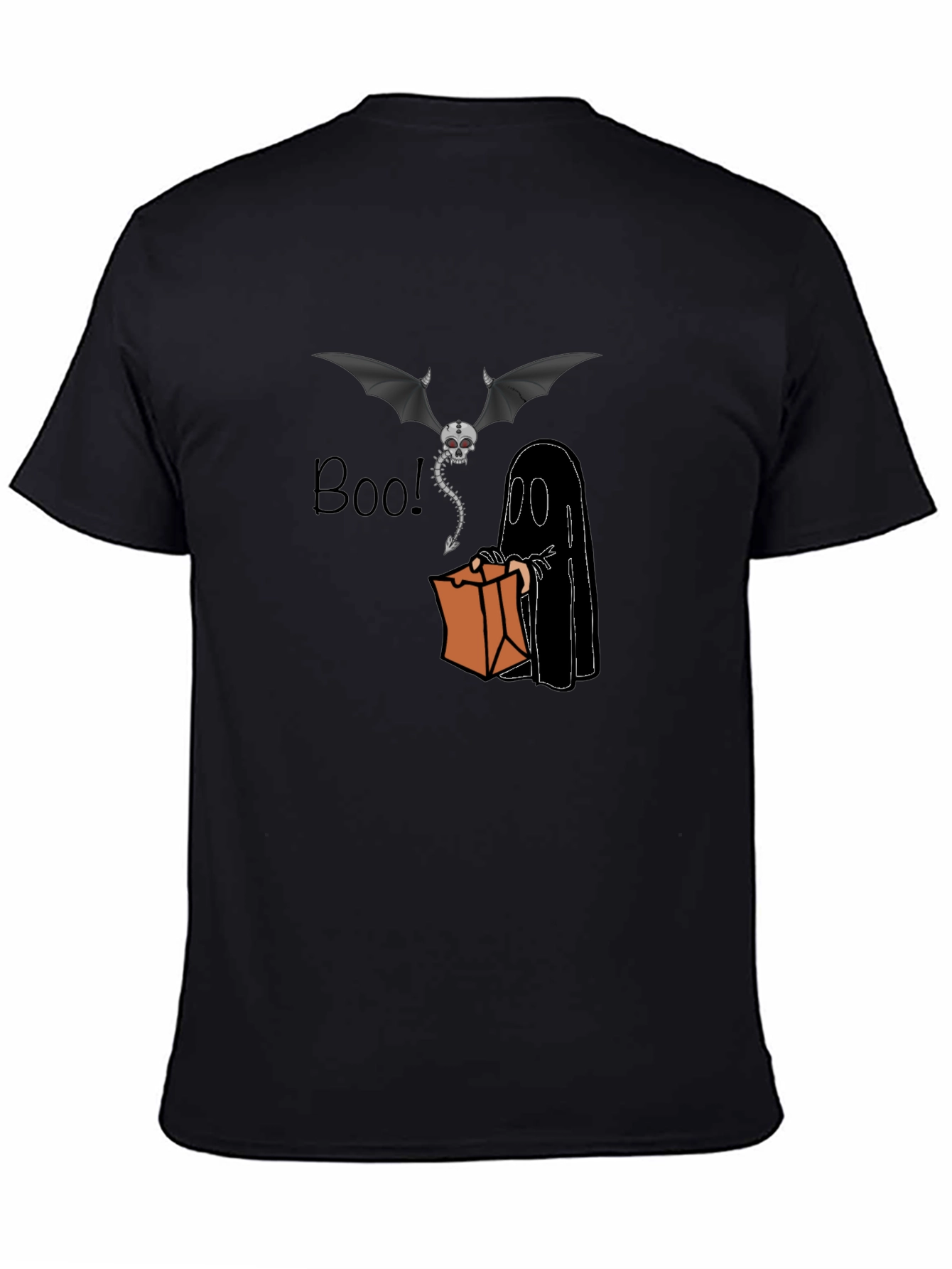 Boo Halloween Graphic Tee - Spooky Fun