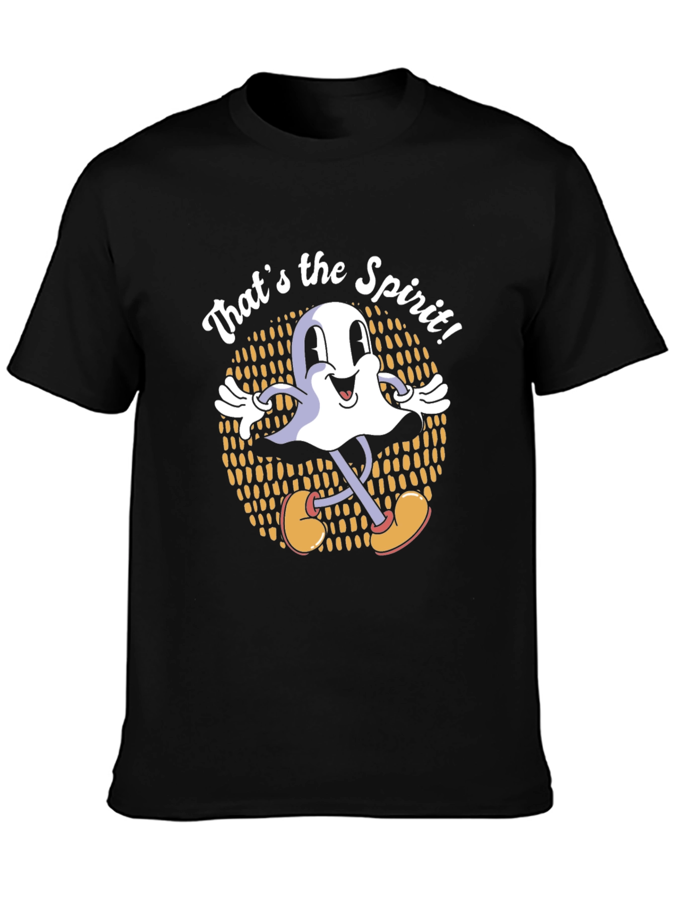 Thats the Spirit! Ghost Graphic Black T-Shirt