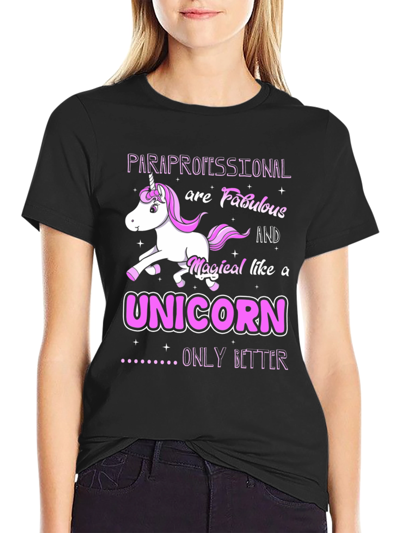Magical Paraprofessional Unicorn T-Shirt