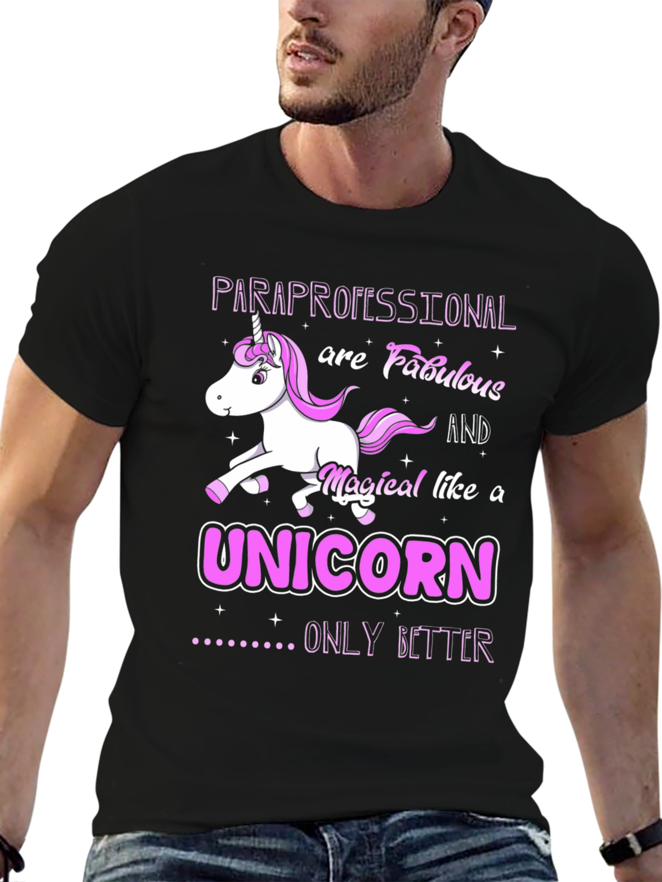 Magical Paraprofessional Unicorn T-Shirt