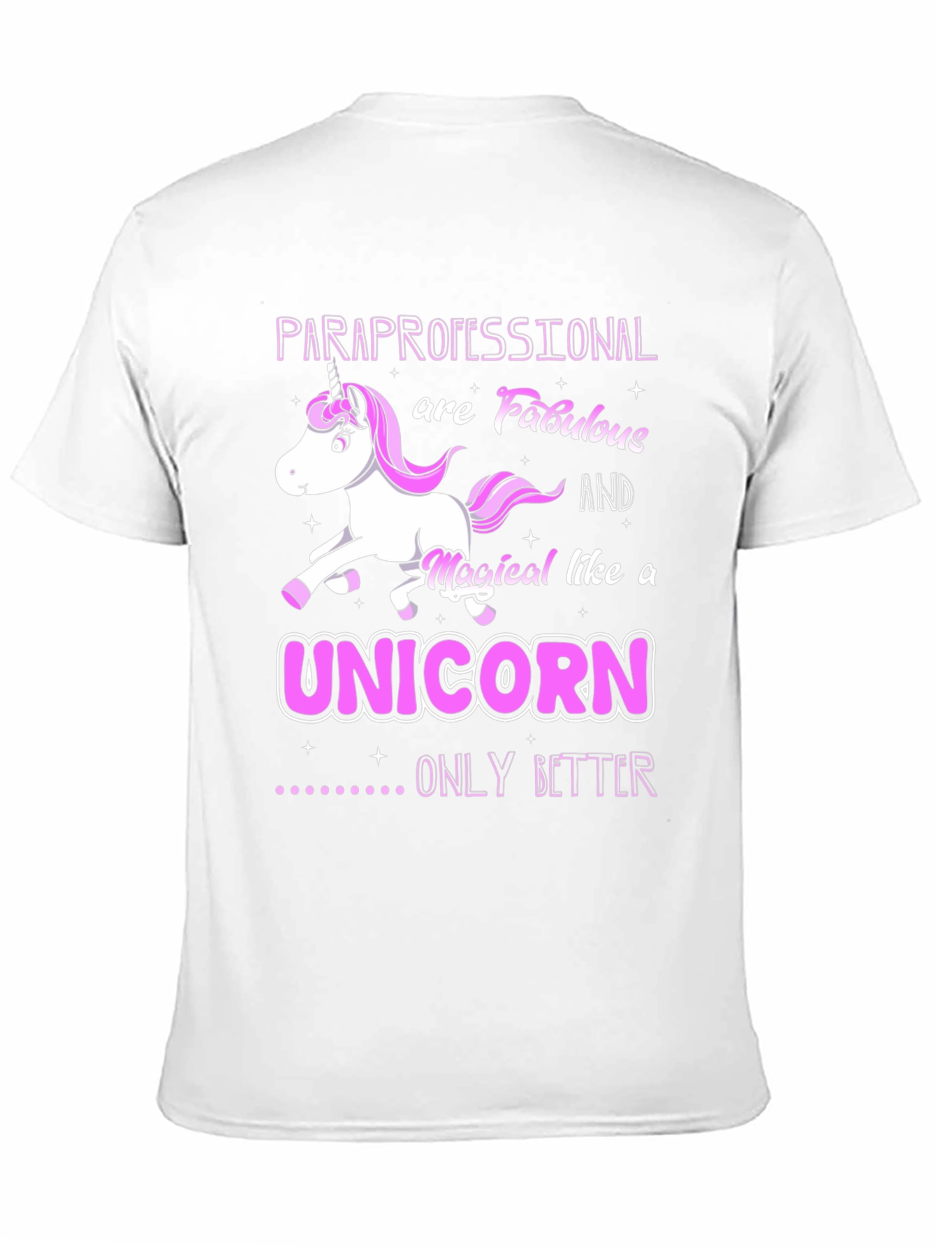 Magical Paraprofessional Unicorn T-Shirt