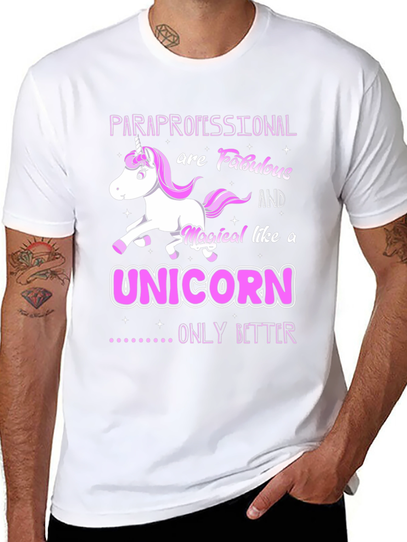 Magical Paraprofessional Unicorn T-Shirt