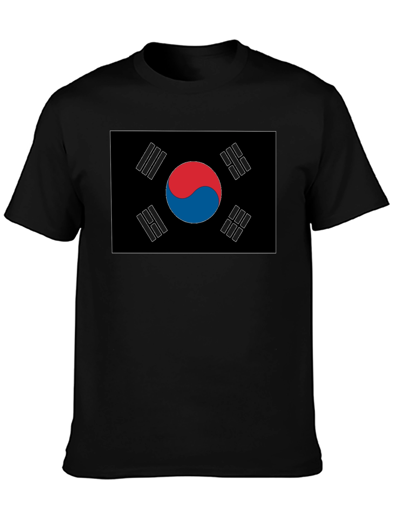 South Korea Flag Graphic T-Shirt