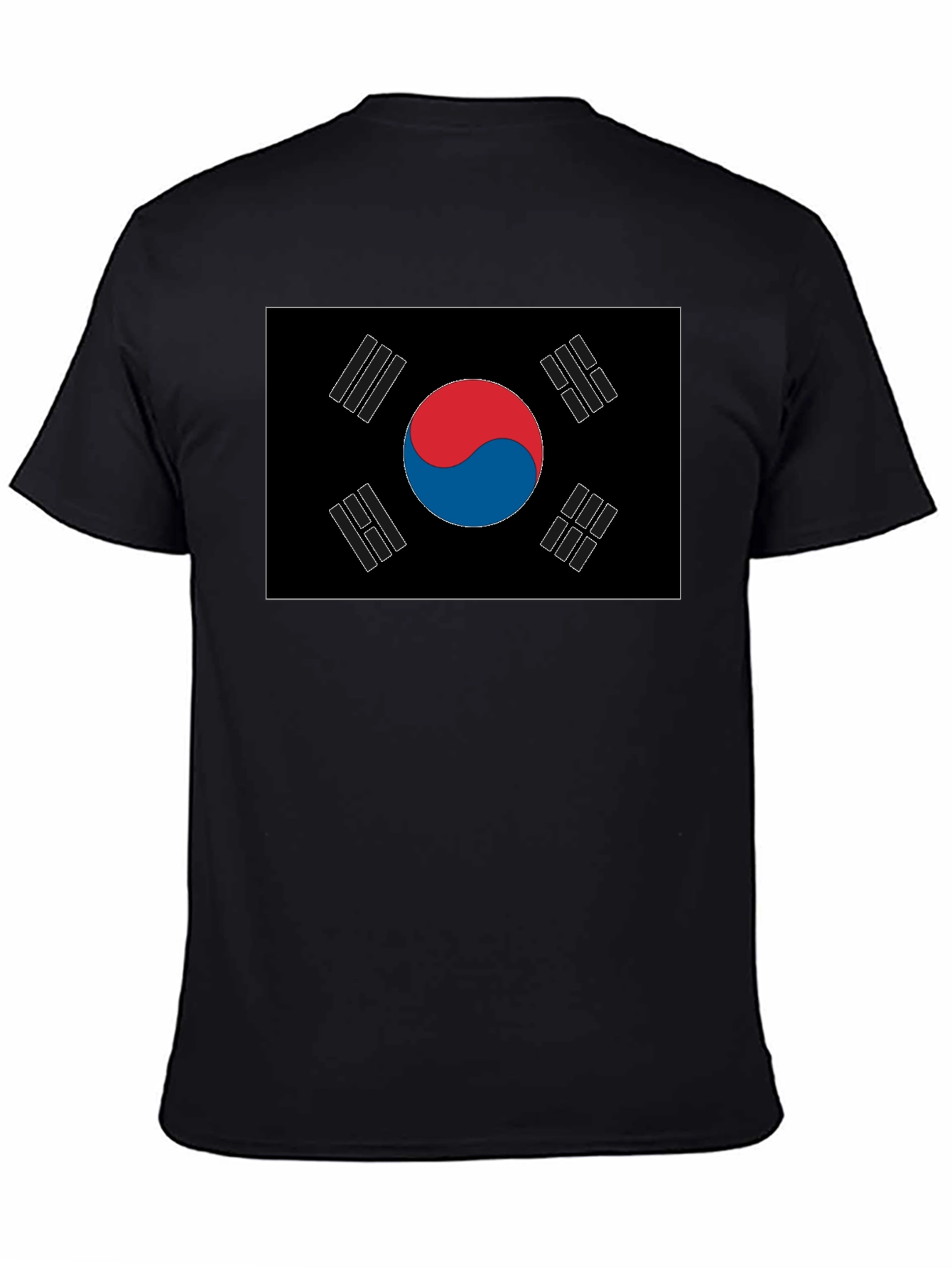South Korea Flag Graphic T-Shirt