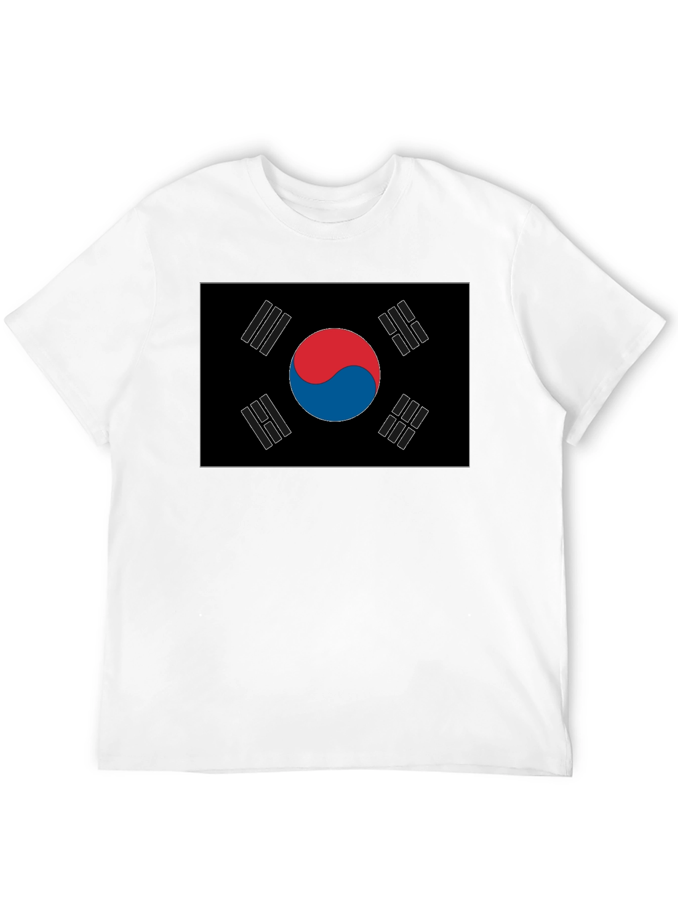 South Korea Flag Graphic T-Shirt