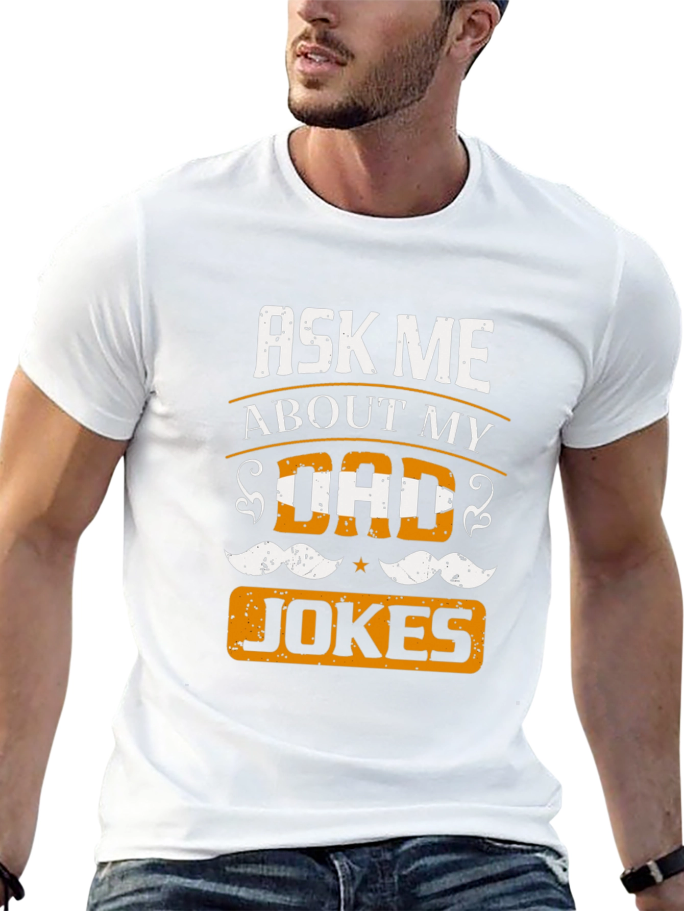 Ask Me About My Dad Jokes T-Shirt