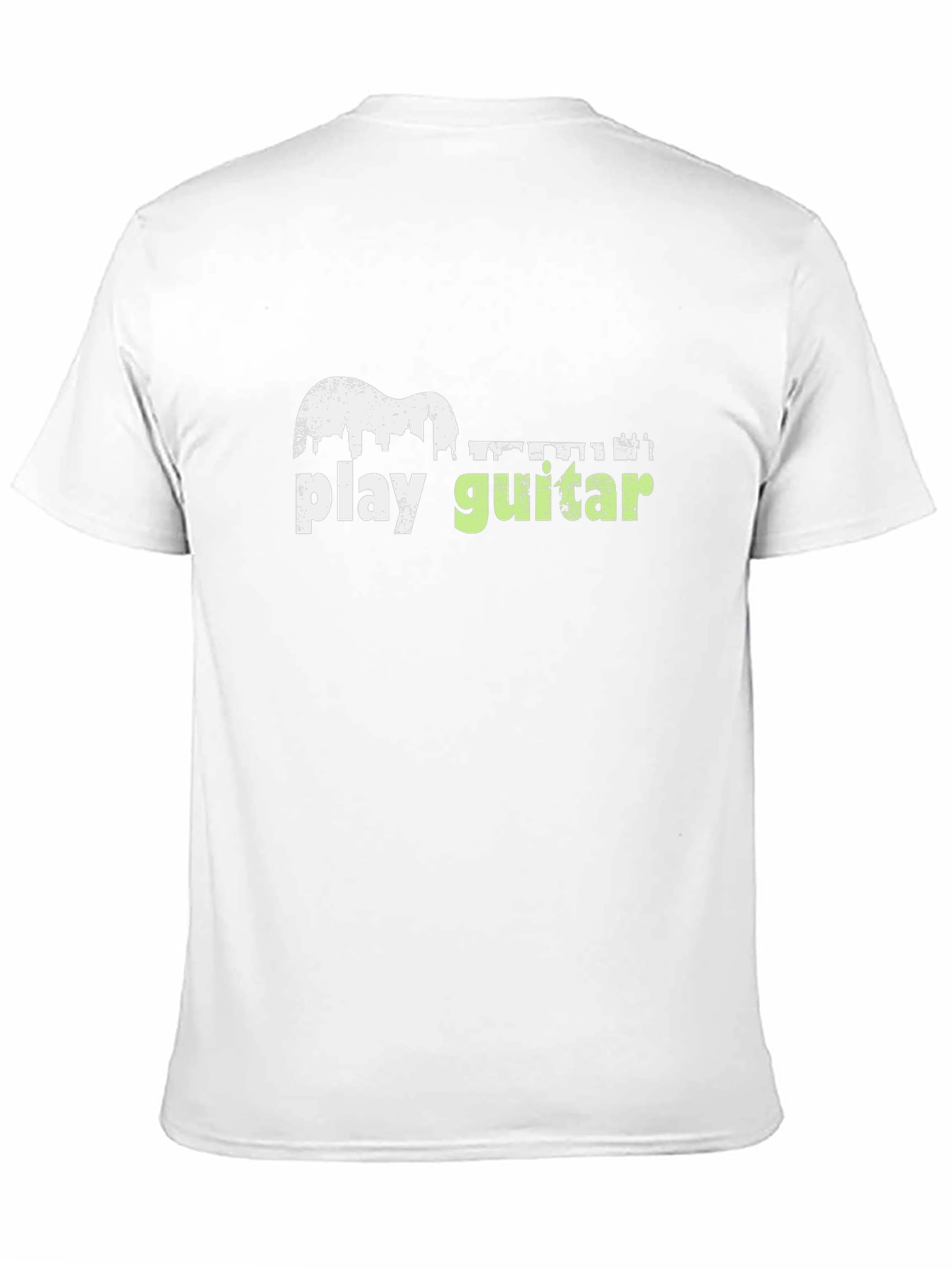 Play Guitar Graphic Tee - Music Lover T-Shirt