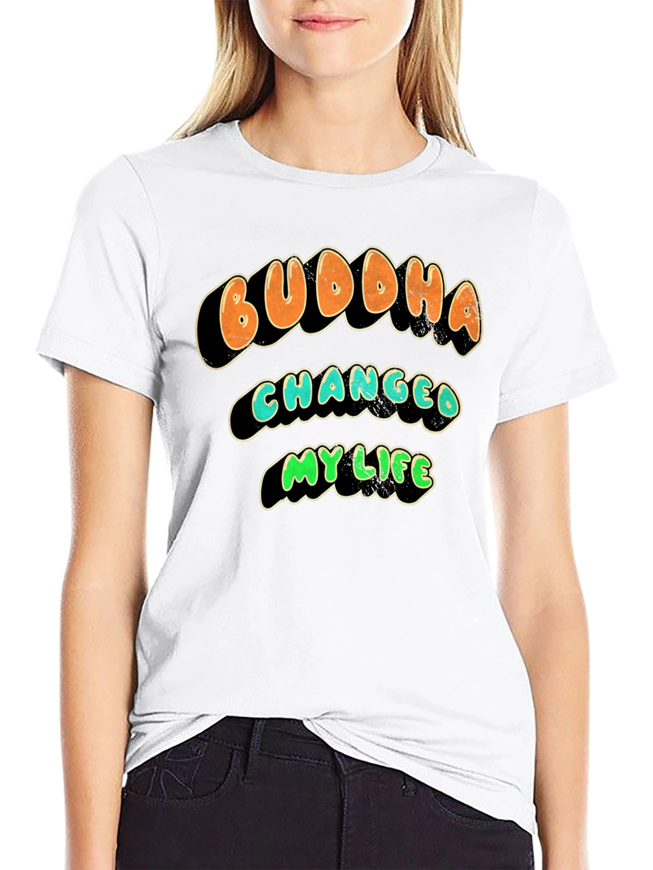 Buddha Changed My Life Graphic Tee