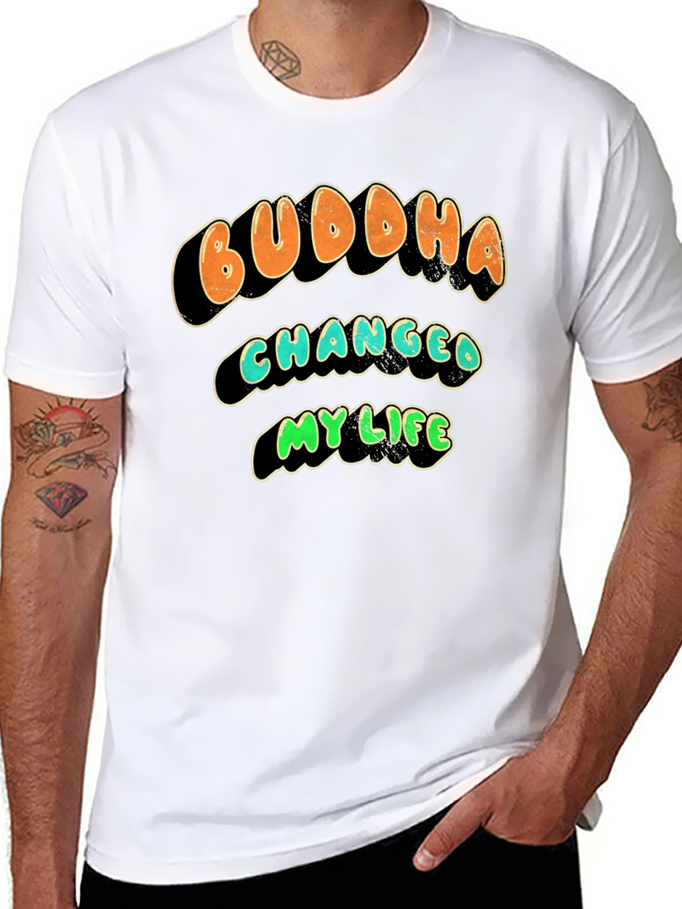 Buddha Changed My Life Graphic Tee